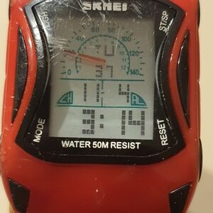10/$20 SKMEI Red/Black Digital Alarm Chrono Boy's Watch